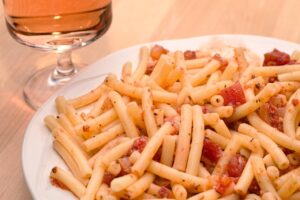 Piatto di pasta e fagioli, ricetta della nonna per abbassare la glicemia.
